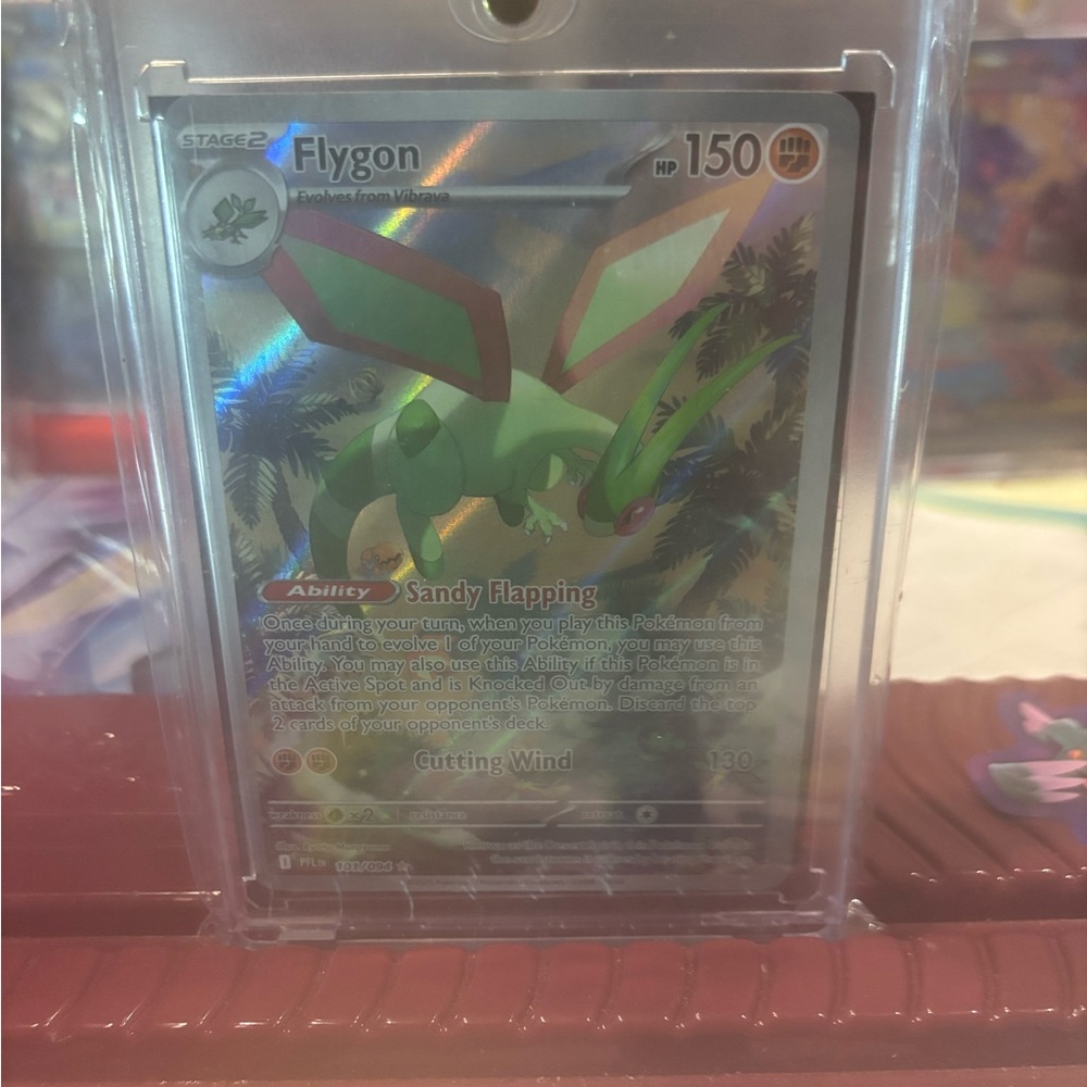 Flygon Holographic Trading Card